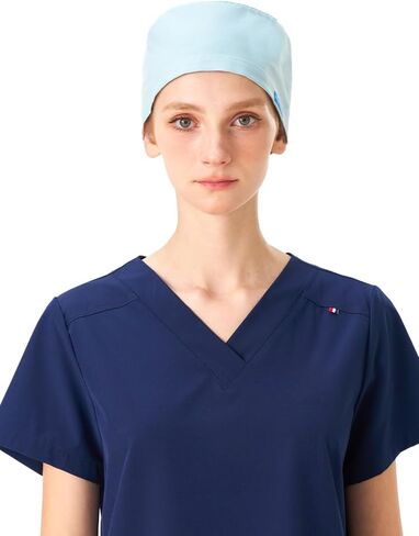 Kousenpu Scrub Cap for Women & Men - Breathable Surgical Hat with No-Slip Design, Lightweight Medical Cap for Nurses, Doctors in Kuwait