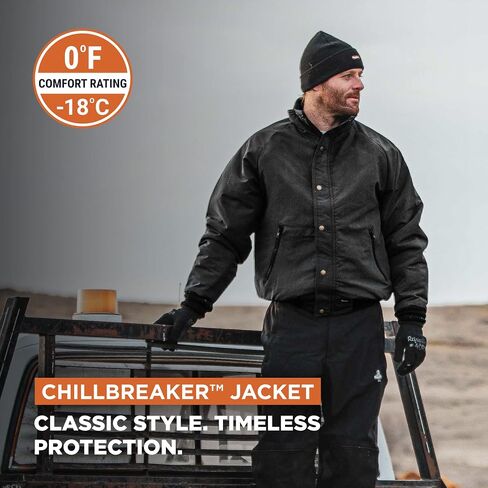RefrigiWear ChillBreaker Lightweight All-Season Water-Resistant Insulated Jacket in Kuwait