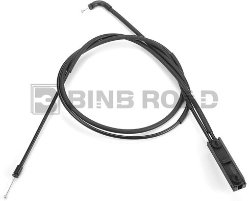 2Pcs Engine Hood Release Cable Wire 51237411315 + 51237313782 Compatible with BMW 320i 328i 428i F31 F80 F34 F32 F33 F36 in Saudi Arabia