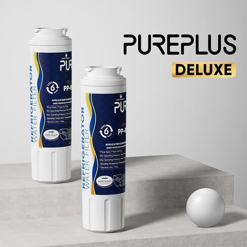 PUREPLUS UKF8001 NSF 53&42 Certified Water Filter Replacement for Maytag UKF8001P, EDR4RXD1, Everydrop Filter 4, PUR 4396395, Puriclean II, UKF8001AXX-200, UKF8001AXX-750, RWF0900A Refrigerator, 3Pack in Saudi Arabia