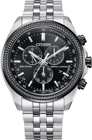 Citizen Men's Eco-Drive Brycen Chronograph Blue Black Watch BL5568-54L in Saudi Arabia
