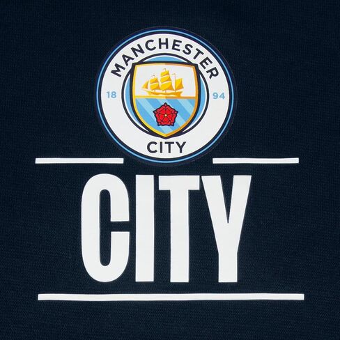 Manchester City FC Official Soccer Gift Mens Fleece Zip Hoody Grey 3XL in Kuwait