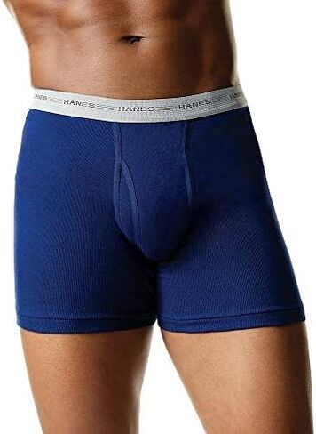 Hanes Men's 10-Pack Boxer Briefs in Saudi Arabia