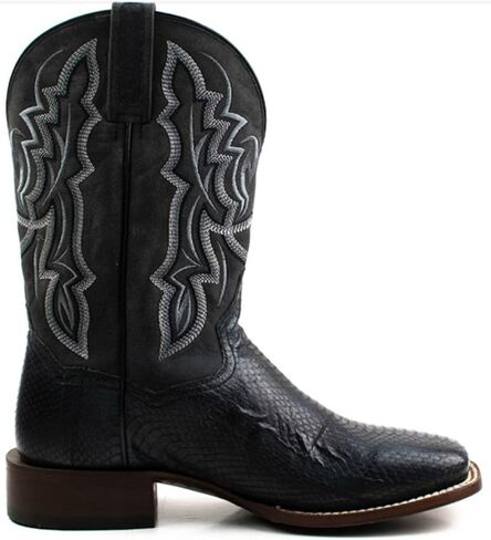Dan Post Men's Water Snake Exotic Western Boot Broad Square Toe - Dps617 in Kuwait