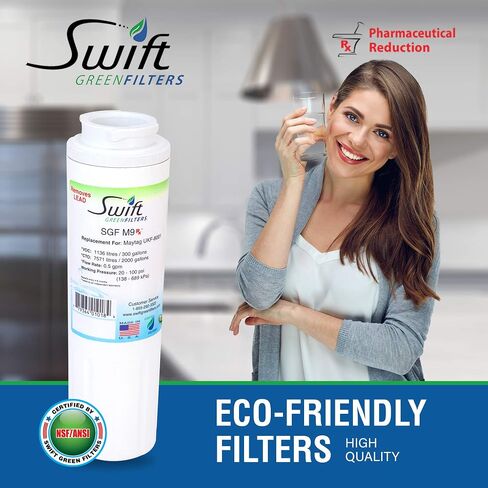 SGF-M9 Rx Replacement Water Filter For Kenmore UKF8001,EveryDrop EDR4RXD1,FILTER 4,46-9005 -3 Pack in Kuwait