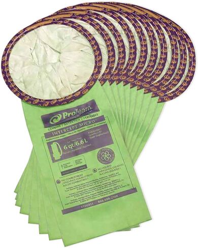 ProTeam Paper Bag, 10Qt Intercept 10 Pack Super Coach Pro 10 in Saudi Arabia
