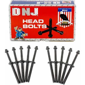 DNJ HBK340 Head Bolt Kit for 2009-2011 Chevrolet Pontiac Aveo Aveo5 G3 1.6L L4 16V DOHC 1598cc