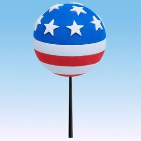 USA Patriotic American Flag Car, Truck, SUV Antenna Ball Auto Accessory