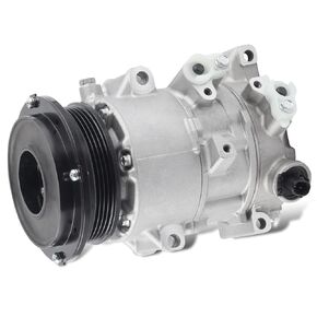 A/C Compressor Fit for Honda CRV 07-14, Civic 12-14, Acura RDX 07-12 2.3L 2.4L AC Air Compressor with Clutch CO 4920 AC Automotive Replacement AC Compressor Clutch Kit 38810 RZ01, 38900R5AA02