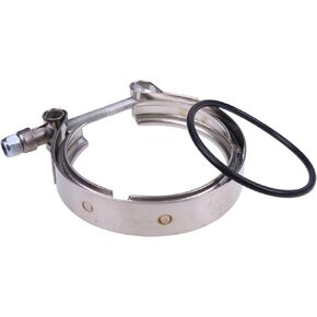 Turbo Air Outlet Elbow V-Band Clamp With O ring Seal 3883284 3923060 3069053 Compatible With Dodge 5.9L Cummins 4BT 6BT 12V 24V 94-02