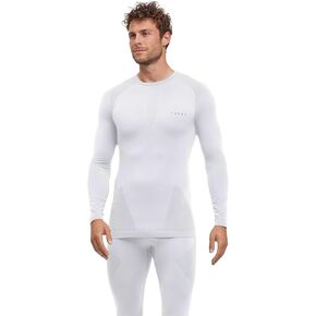 FALKE Men's Warm Crew Neck Base Layer Top, 1 Piece in Kuwait