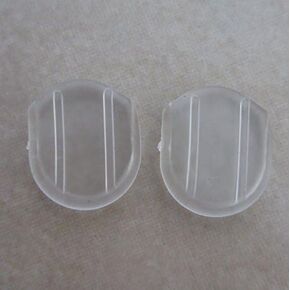 50 Clear Comfort Pads for Clip on Earrings