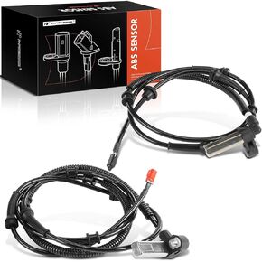 A-Premium 2PC Set Rear ABS Wheel Speed Sensors Compatible with Jeep Models - ZJ Series Grand Cherokee 1994 1995 1996 1997 1998 - Rear Driver and Passenger Side, Replace# 56027722, 56027723