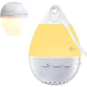 White Noise Sound Machine - Gradient Mode Lumi Egg, Portable Sound Machine with Bluetooth, 26 Soothing Sounds, Night Light, Timer, Noise Canceling for Baby, Adults, Home, Travel & Nursery Gift