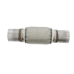 Jones Oquist FLX2006N أنبوب العادم المرن من الفولاذ المقاوم للصدأ ، 2 "× 6" ، 10 "