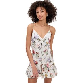 alice + olivia Women's Julietta Slip Mini Dress