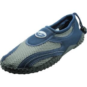 Mens Waterproof Wave Water Shoes (Navy/Grey, Size 9) in Kuwait