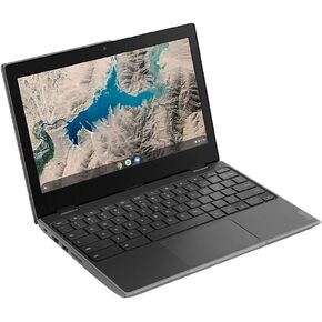 Lenovo 100E Chromebook 2ND Gen Laptop, 11.6" HD (1366 X 768) Display, MediaTek MT8173C Processor, 4GB LPDDR3 RAM, 16GB eMMC TLC SSD, Powervr GX6250, Chrome OS, 81QB000AUS, Black in Saudi Arabia