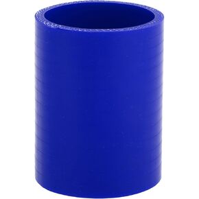 X AUTOHAUX Straight Coupler Silicone Hose 51mm/2.01" ID 2.99" Length 0 Degree Universal Car Silicone Hose Coolant Hose 3-Ply 4mm Thickness Air Intake/Turbo/Intercooler Piping Tube Blue 1 Pcs