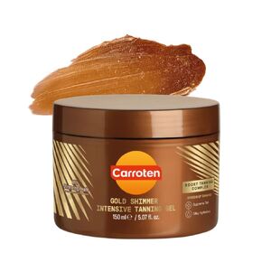 Carroten Gold Shimmer Tanning Gel SPF0 150ml 5oz