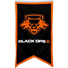 Yanbooch Black Ops 6 Banner Flag Game Poster Man Cave Bed Room Home Office Party Decor 30x50 Inch