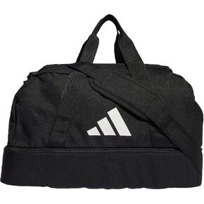 adidas Unisex Tiro League Duffel Bag, Black/White, S