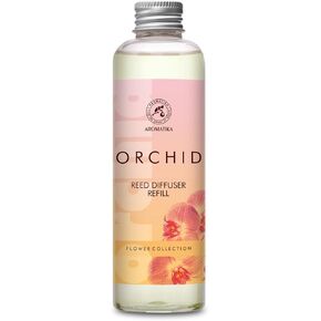 Reed Diffuser Refill Orchid 6.8Fl Oz - Scented Diffuser Refill - Long Lasting Home Fragrance - Room Diffuser Refill - Home Fragrance - Room Freshener - Air Freshener - Floral Scent