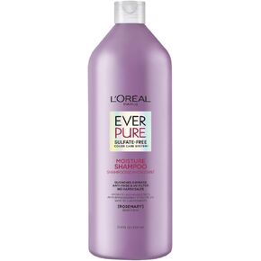 شامبو وبلسم EverPure Moisture خالي من الكبريتات من لوريال باريس للشعر المعالج بالألوان، 8.5 أونصة (مجموعة من 2) in Kuwait