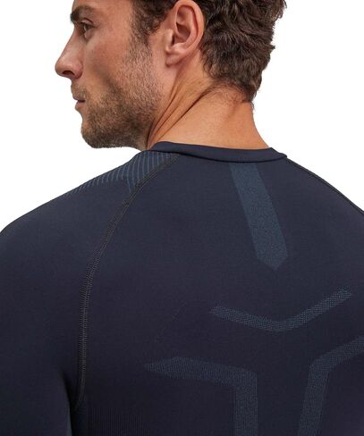 FALKE Men's Warm Crew Neck Base Layer Top, 1 Piece in Kuwait