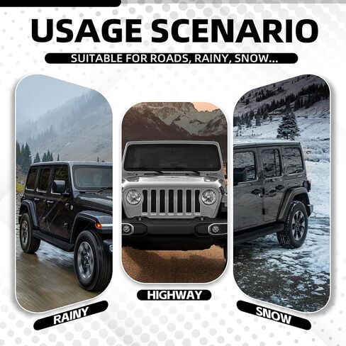 غطاء حشو الوقود غطاء غلاف الغاز الأسود متوافق مع Jeep Wrangler 2018-2024 JL & JLU 2 Door و 4 door + us flag sticker ، aluminium + abs accessories in Kuwait