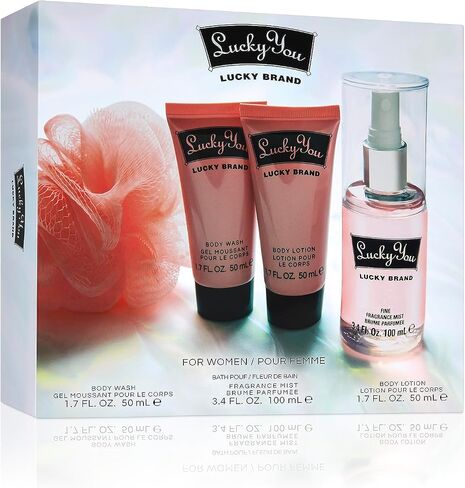 Women's Body Mist by Lucky You, Eau de Toilette Spray, Day or Night Fragrance with Fresh Flower Citrus Scent, 8 Fl Oz in Saudi Arabia