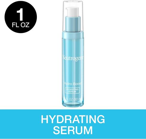 Neutrogena Hydro Boost Hydrating Hyaluronic Acid Serum, Oil-Free and Non-Comedogenic Face Serum Formula for Glowing Complexion, Oil-Free & Non-Comedogenic, 1 fl. oz in Saudi Arabia