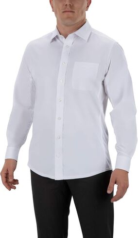 Vertx Mens Capitol Long Sleeve Button Down Breathable Dress Shirt, Tactical Gear Apparel, Tailored Stretch Work Shirts with Comms Loop, for Professional Police and Security, Jettison Blue, 2X Tall in Saudi Arabia