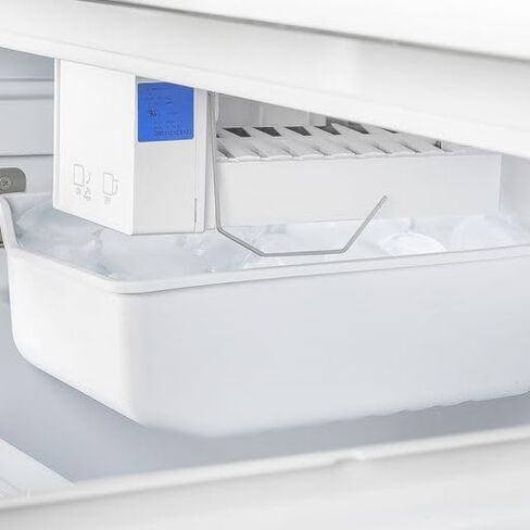 FORNO Moena 40 in. with Decorative Grill Alta Qualita Refrigerator 19.2 cu.ft French Door Stainless Steel with Ice Maker in Kuwait
