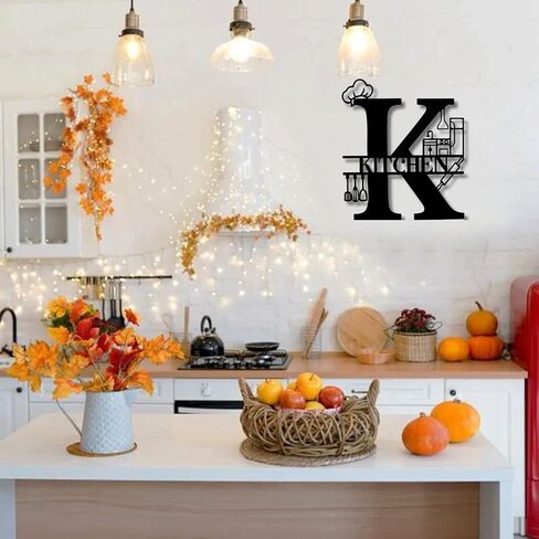 UMCADOR HOME Metal Wall Decor - 3 Pcs Kitchen Wall Decor - 14" x 12" Kıtchen, Bathroom and Living room House Decor - Home Decor Living room - Kitchen Decor and Accessories in Saudi Arabia