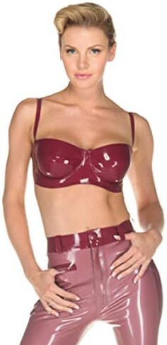 Palace Civet Latex Gummi Skinny Slim Contrasting Riding Slender Trousers Look Thinner Pants 0.6mm in Kuwait