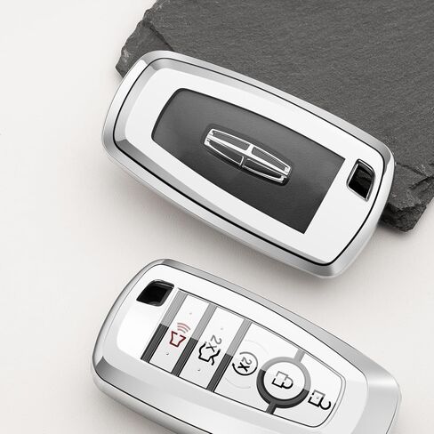 تغطية مفتاح السيارة FOB متوافق مع Lincoln و Ford Key Case Protector Expensory 2022 2023 2024 2025 Aviator Corsair Nautilus Nautigator Bronco Edge Escape Explorer Explorer Maverick Muveric in Kuwait