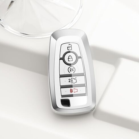 تغطية مفتاح السيارة FOB متوافق مع Lincoln و Ford Key Case Protector Expensory 2022 2023 2024 2025 Aviator Corsair Nautilus Nautigator Bronco Edge Escape Explorer Explorer Maverick Muveric in Kuwait