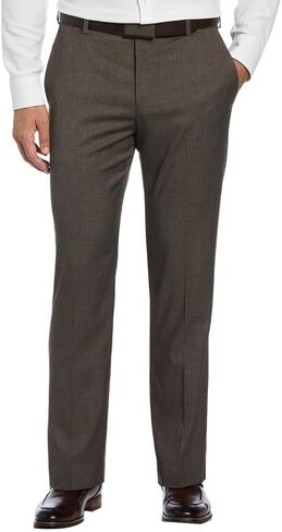 Savane Men's Ff Gab with Noah Wb Flat Front Pant, Total Eclipse, 36W x 30L in Saudi Arabia