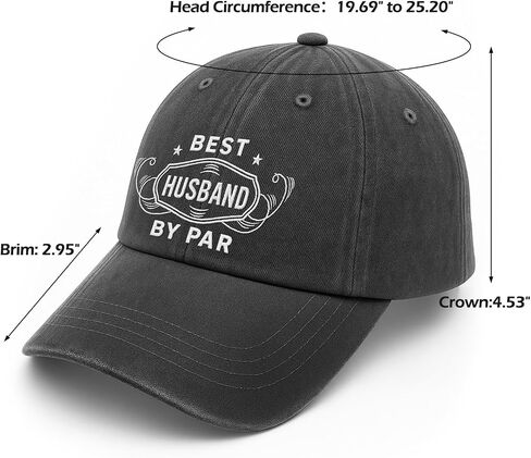 Father's Day Birthday Gift for Man Baseball Cap Dad Husband Son Uncle Brothers Grandpa Boss Teacher Fishing Camping Game Hat in Saudi Arabia