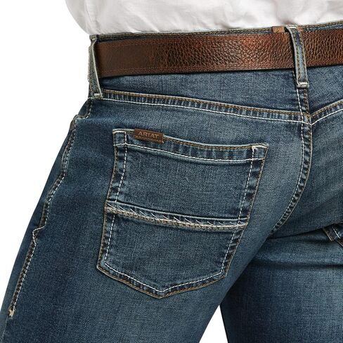Ariat Male M8 Modern TekStretch Sebastian Slim Leg Jean Grafton 32W x 30L in Kuwait