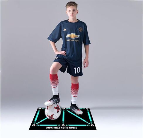 AllStyle By Patel Soccer Football Footstep Training Mat – Non-Slip, Silent, Improves Speed, Strength & Coordination for All Ages & Levels (Classic Edition) in Saudi Arabia