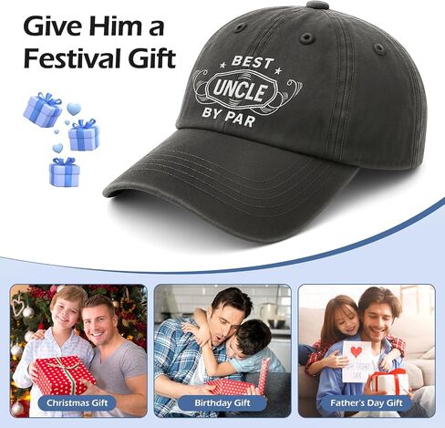 Father's Day Birthday Gift for Man Baseball Cap Dad Husband Son Uncle Brothers Grandpa Boss Teacher Fishing Camping Game Hat in Saudi Arabia