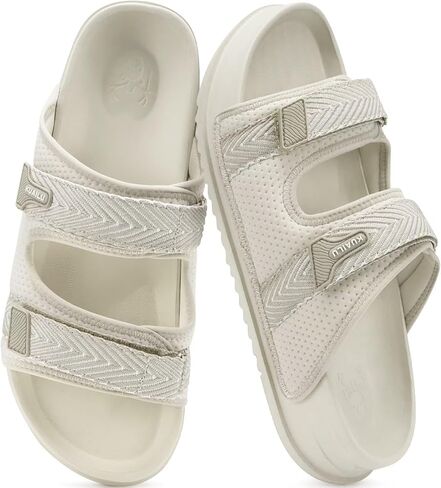 صندل Kuailu Mens غير الرسمي مع قوس العظام المريح Summer Beach Walking Shoes Slides Slies on Idoor Outdoor Outdoor in Saudi Arabia