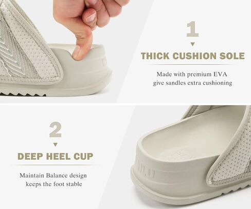صندل Kuailu Mens غير الرسمي مع قوس العظام المريح Summer Beach Walking Shoes Slides Slies on Idoor Outdoor Outdoor in Saudi Arabia