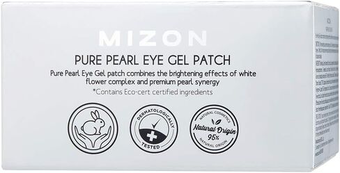 MIZON Phyto Plump Collagen EYE GEL PATCH, Wrinkle Care, for Dark Circles, Safe Formula, Vegan (30 Pairs) in Kuwait