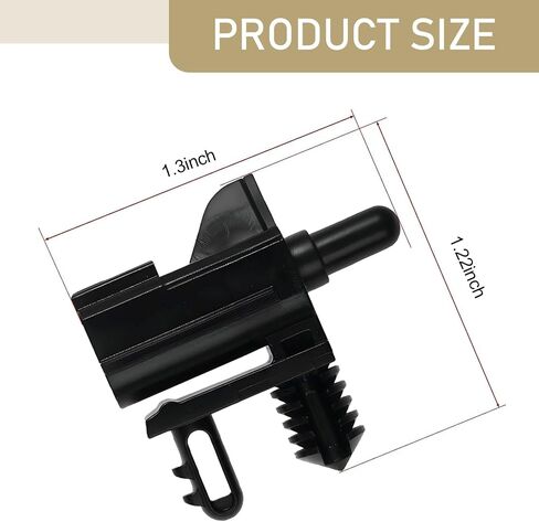 Ambient Air Temperature Sensor, External Standard Temperature Sensor, AU5Z12A647B AU5Z-12A647-B Outdoor Temperature Sensor Replacement, Compatible with Ford Lincoln (Black) in Saudi Arabia
