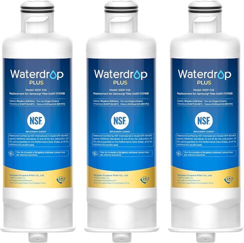 Waterdrop DA97-17376B Replacement for Samsung HAF-QIN/EXP, Refrigerator Water Filter, 4 Filters in Saudi Arabia