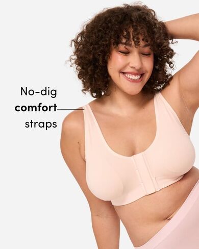 LIBERARE Easy On Wireless Front Closure Bra Comfort Sculpt Adaptive Bra for Women in Saudi Arabia
