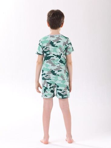Bow Dream Rayon Bamboo Toddler Boys Outfits Baby Boy Clothing Sets Short Sleeve T-Shirt and Shorts in Saudi Arabia